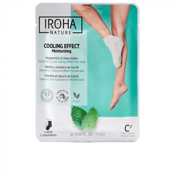 PEPPERMINT RELAX FOOT MASK SOCKS 1 U