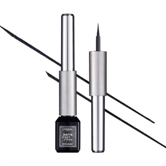 MATTE SIGNATURE EYELINER 12-PLATINI METAL 3 ML