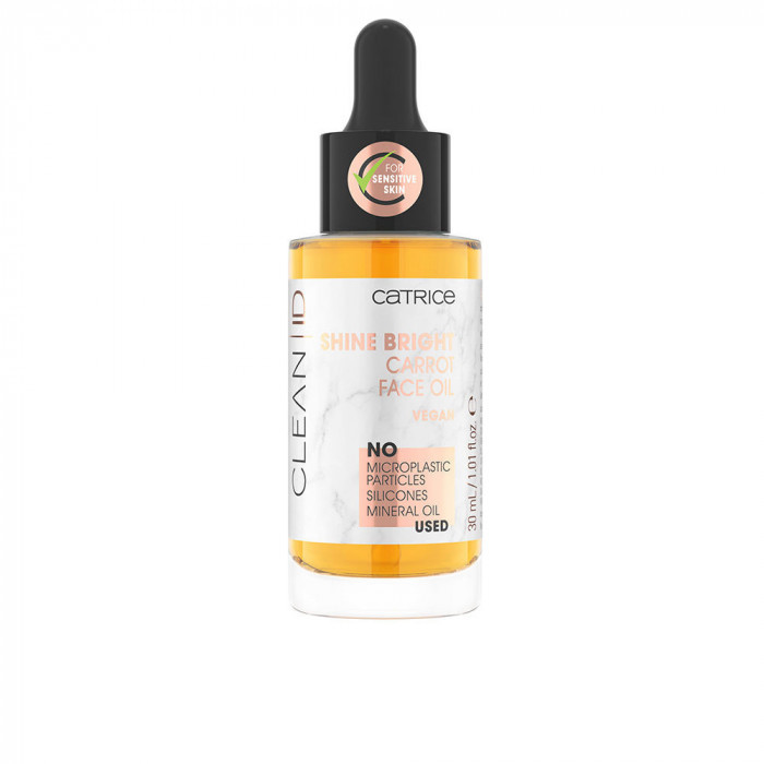 CATRICE CLEAN ID SHINE BRIGHT ACEITE FACIAL DE ZANAHORIA