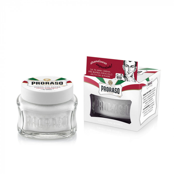 WHITE CREMA PRE AFEITADO 100 ML