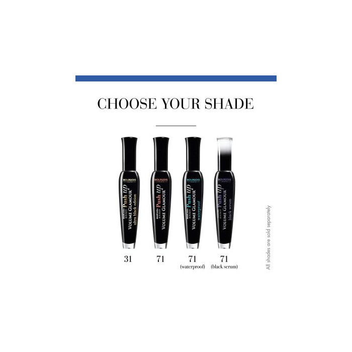 VOLUME GLAMOUR MASCARA EFFET PUSH UP 31-ULTRA BLACK 6 ML