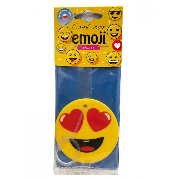 EMOJI CELULOSA HEART EYES CHICLE SS 15-18 DIAS