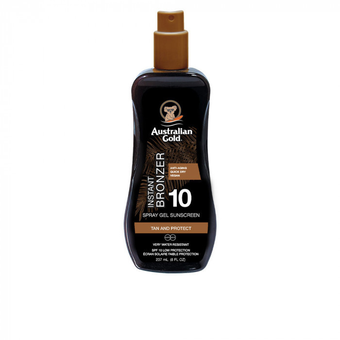 SUNSCREEN SPF10 SPRAY GEL WITH INSTANT BRONZER 237 ML