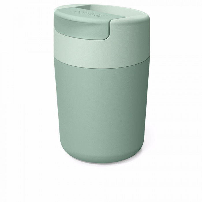 SIPP TRAVEL MUG WITH HYGIENIC LID GREEN 340 ML