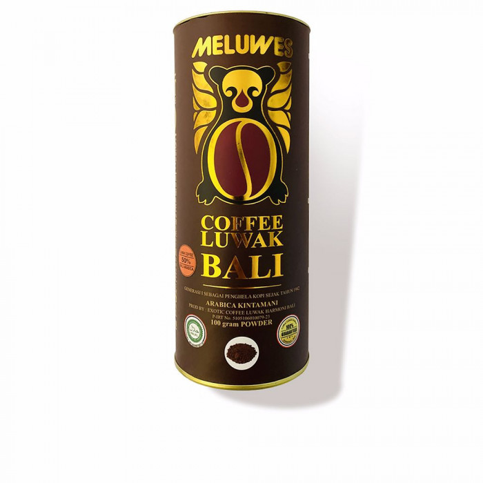 COFFEE LUWAK BALI 50% MOLIDO 100 GR