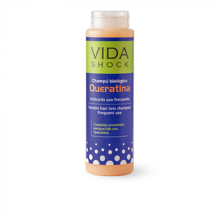 VIDA SHOCK ANTICAIDA CHAMPÚ QUERATINA BIOLÓGICO 300 ML