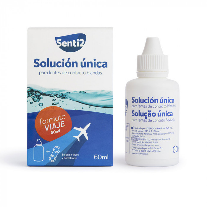 ÚNICA SOLUCIÓN CON ÁCIDO HIALURÓNICO + PORTALENTES 60 ML