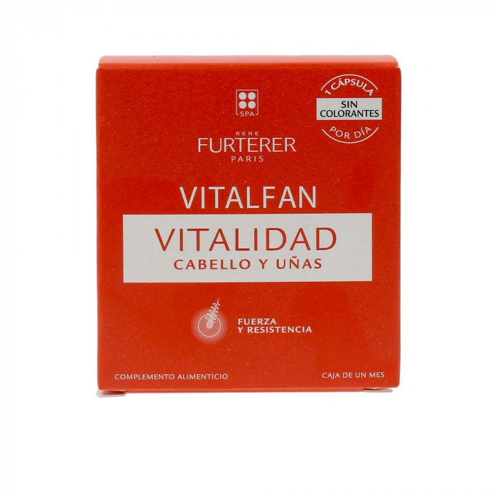 VITALFAN VITALIDAD CÁPSULAS CABELLO Y UÑAS 30 U