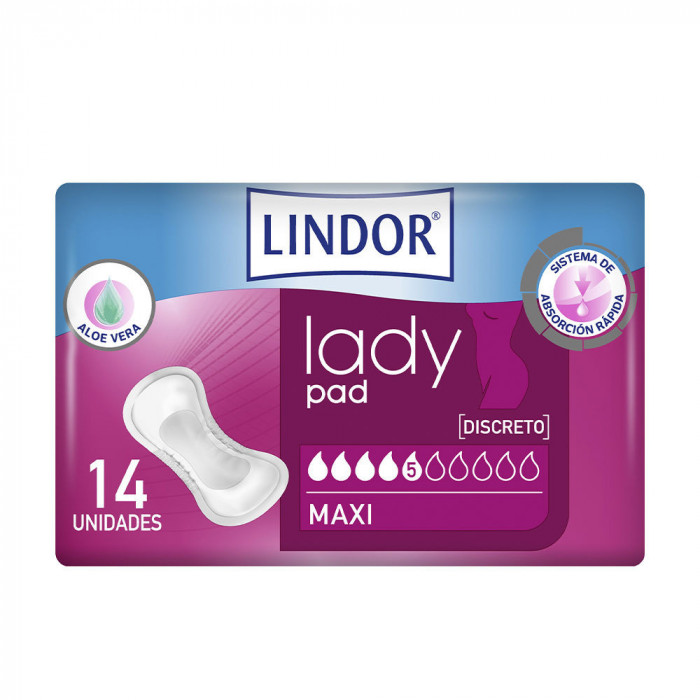 LADY PAD MAXI 5 DROPS 14 U